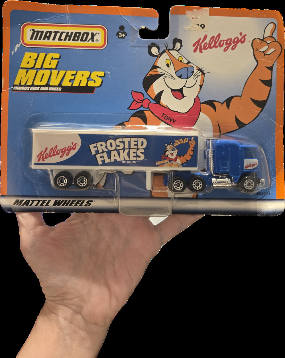Matchbox Big Movers Kellogg's Frosted Flakes Tony Tiger Truck MOC 2000